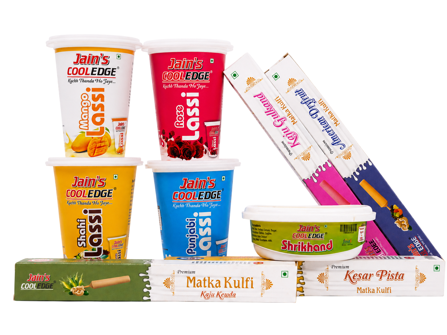 Jain's Cool Edge Premium Kulfi & Shreekhand